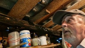 ОБНАРУЖИЛИ В САРАЕ БОЛЬШОЕ ОСИНОЕ ГНЕЗДО. ЗАНИМАЮСЬ ВАРЕНЬЕМ.