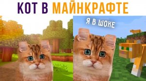Кот попал в МАЙНКРАФТ!) Приколы с котами