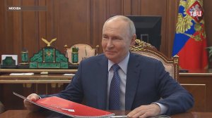 Путин принял в Кремле губернатора Тульской области