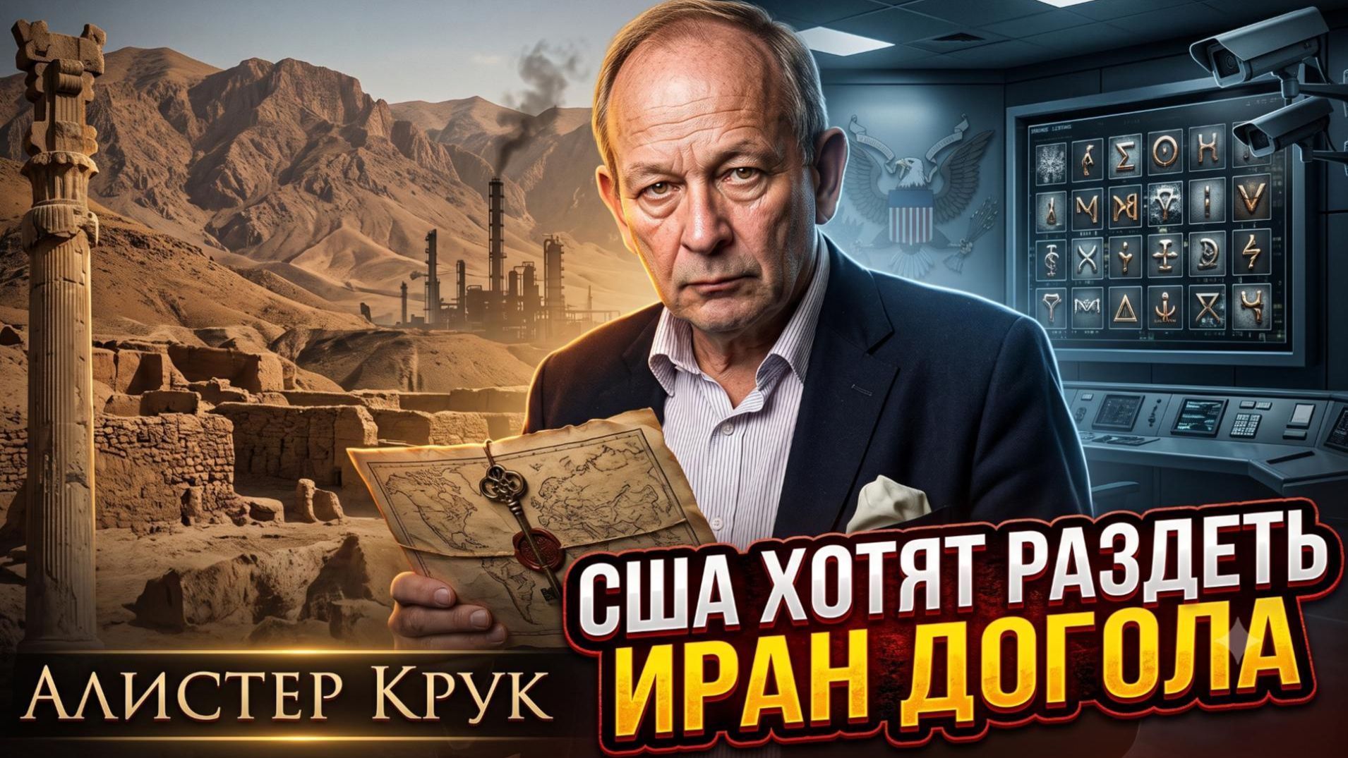 💥Аластер Крука | США планируют "обобрать" Иран до нитки