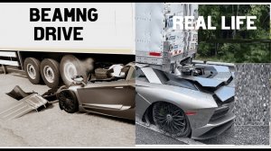 ДТП на реальных событиях #2 (BeamNG drive Flashbacks? *Юра 190*