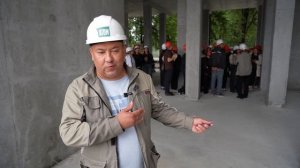 Экскурсия студентов архитектурно-художественной академии на строительную площадку ЖК «Традиции»