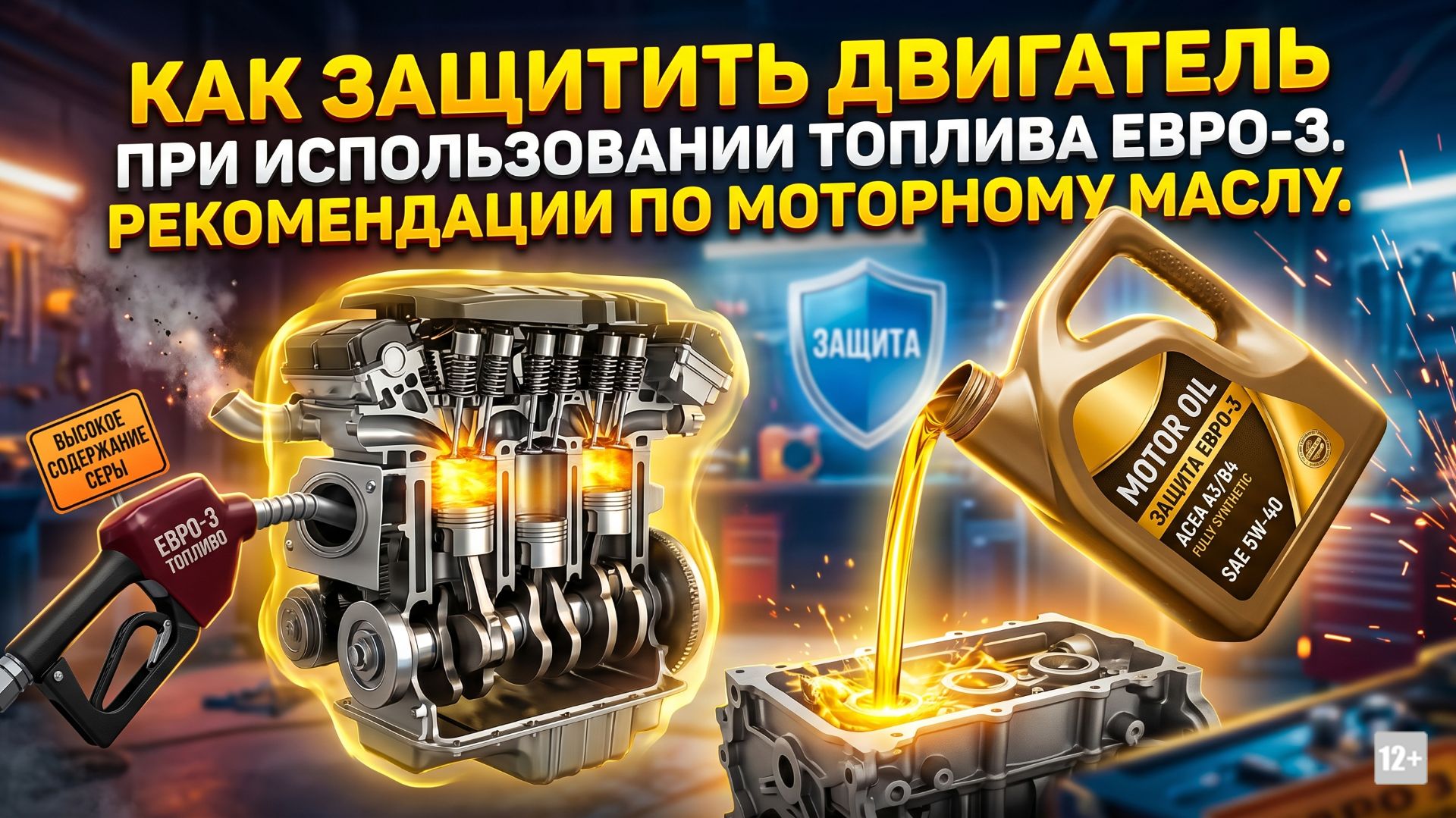 ТОПЛИВО ЕВРО 3 - КАК ЗАЩИТИТЬ ДВС? #anton_mygt смотреть онлайн