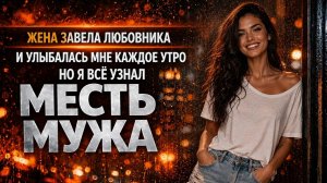 ЖЕНА ЗАВЕЛА ЛЮБОВНИКА И УЛЫБАЛАСЬ МНЕ КАЖДОЕ УТРО НО Я ВСЁ УЗНАЛ I МЕСТЬ МУЖА