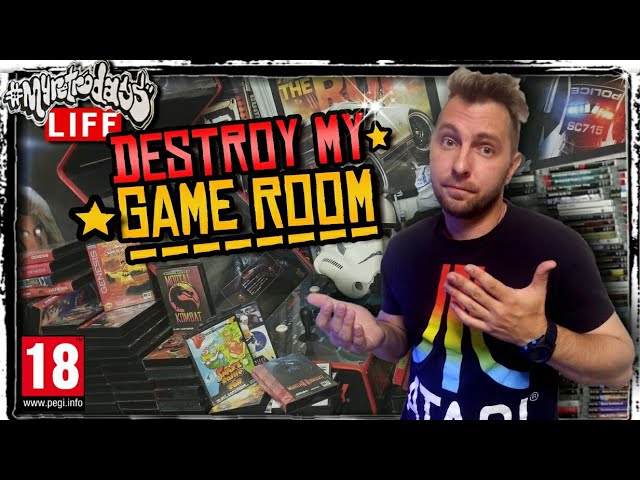 GAME ROOM ( 3-ая серия ) - РАЗБИРАЮ ИГРОВОЙ SET UP -КОЛЛЕКЦИЯ ВИДЕОИГР смотреть онлайн
