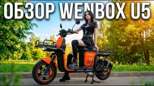 Обзор WENBOX U5⚡ - КУРЬЕРСКИЙ ЭЛЕКТРОСКУТЕР【ЖИЗНЬ КУРЬЕРА 100】#Волгоград #курьер #wenbox #wenboxu5