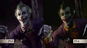 Сравнение графики переиздания Batman Return to Arkham