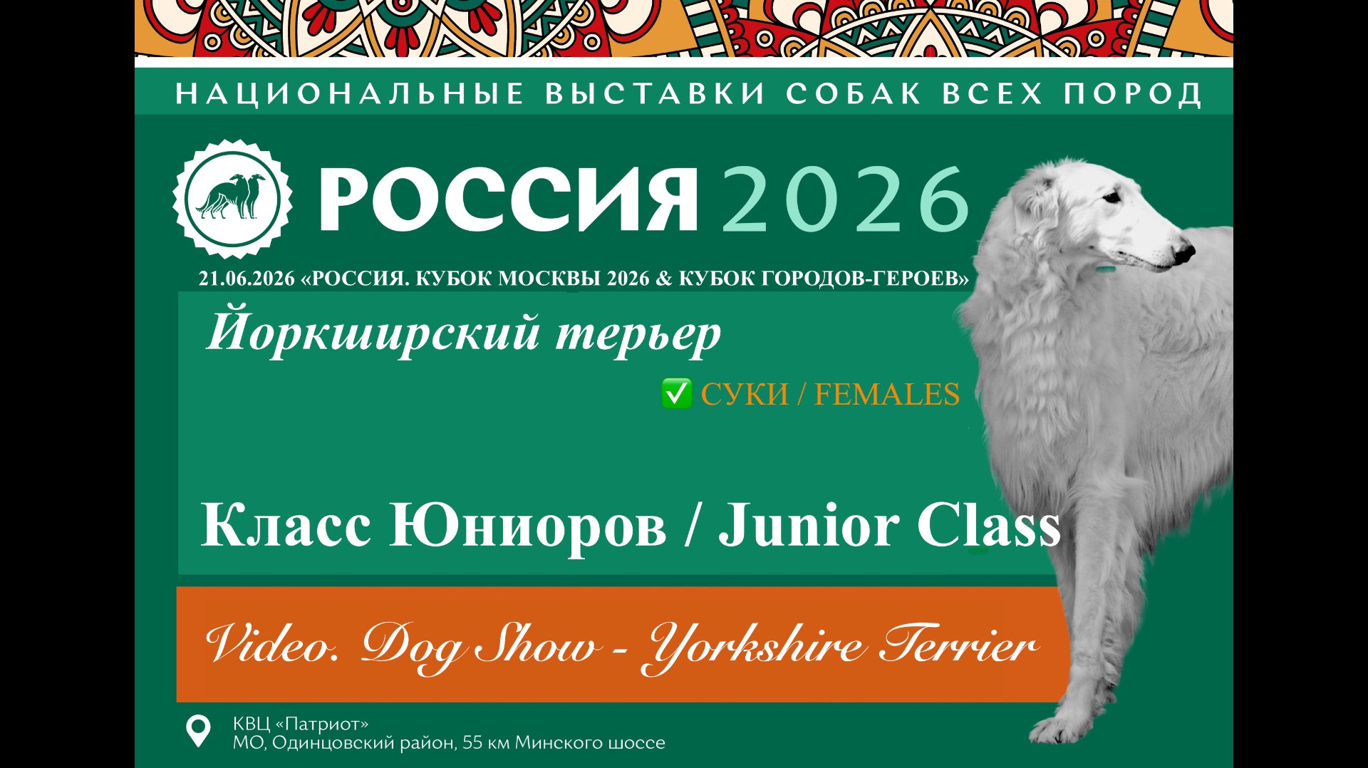 NDS «RUSSIA. MOSCOW CUP 2026» / Females / Junior Class