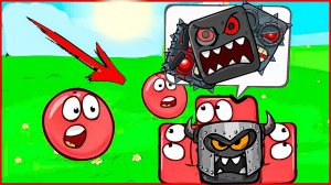 ☑️Red Ball 4 Gameplay ¨HACK Level¨ (Ios, Android) Несносный красный шарик🆚квадрат от Спуди !