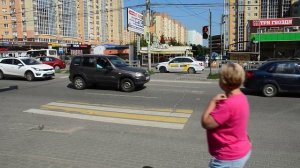 Изменение движения в районе памятника Славы