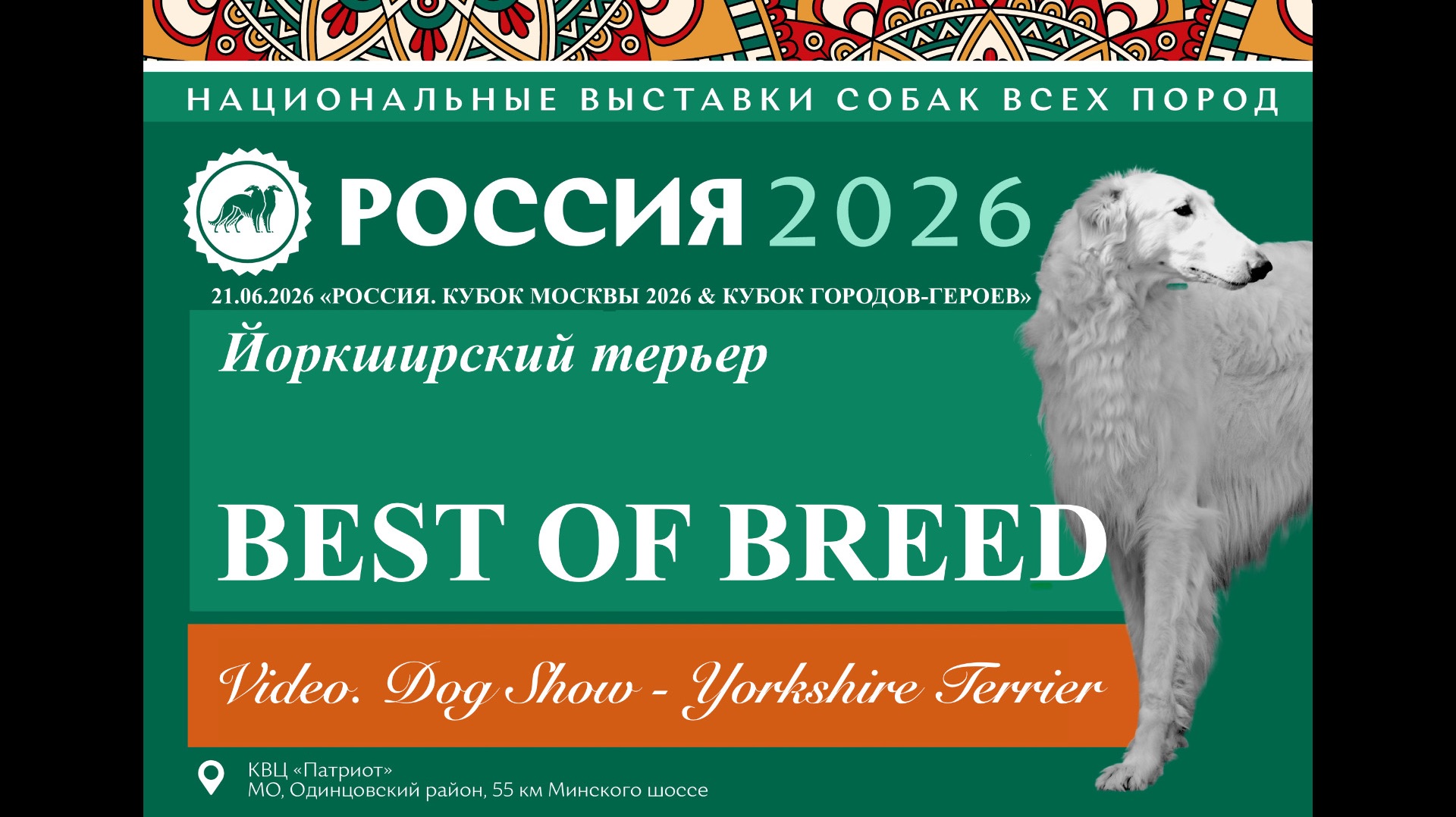 NDS «RUSSIA. MOSCOW CUP 2026» / BEST OF BREED