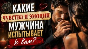 Какие чувства и эмоции мужчина испытывает к вам?