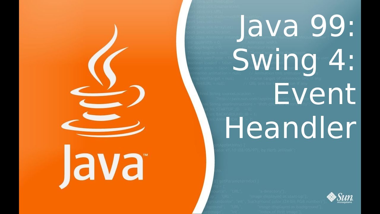 Урок по Java 99: Swing 4: EventHandler смотреть онлайн