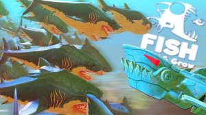 100 МЕГАЛОДОНОВ ПРОТИВ АКУЛЫ-РОБОТА, БИТВА АКУЛ | Feed and Grow Fish
