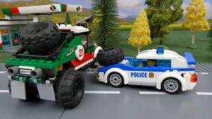 ЛЕГО Пожарные VS Полицейские 🚒🚓🚨