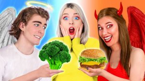 Ангел VS Демон # Мной управляют добрый и злой ангел