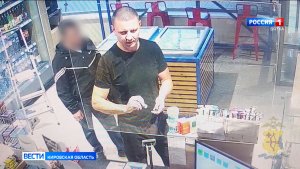 Кировская полиция разыскивает подозреваемого в краже на АЗС
