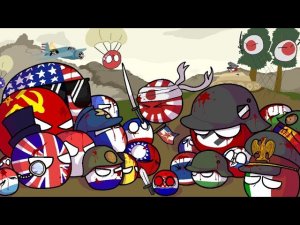 COUNTRYBALLS | Вторая мировая война на карте европы