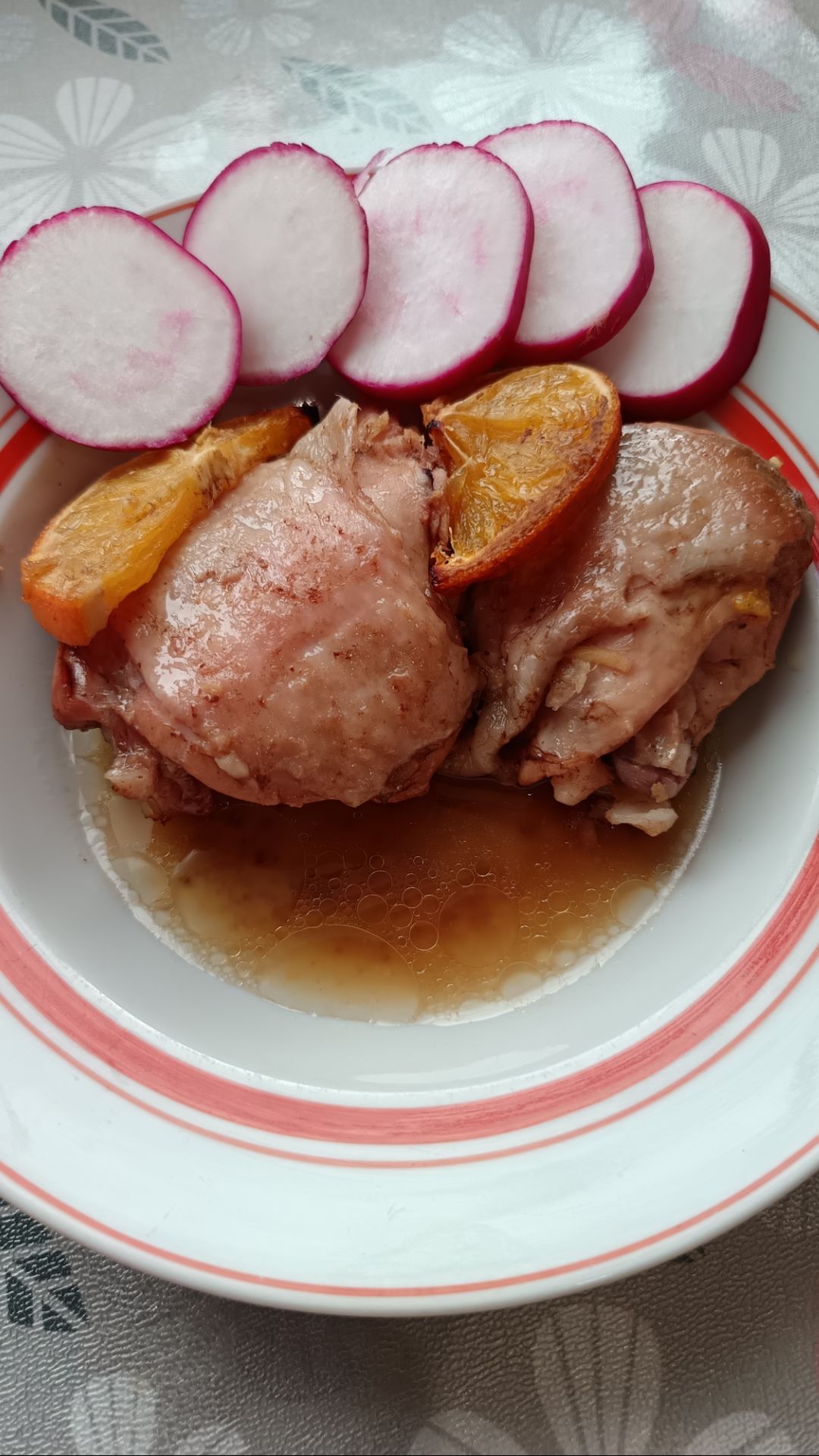 Куриные бёдра с апельсинами😋вкуснятина) #рекомендации #рецепт #еда #вкусно #курица #апельсин #смак