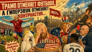 «Простите, вырвалось» №459 | Про больного Трампа и  Инфантилино, про горящий Киев, про месть Ирана