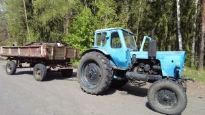 260 километров на тракторе МТЗ-50 !!!