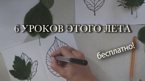 Дарю вам 6 бесплатных уроков из моего летнего марафона!