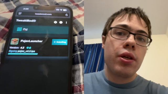 Installing Minecraft Java Edition on an iPhone | How to run PojavLauncher on IOS in 2025 смотреть онлайн