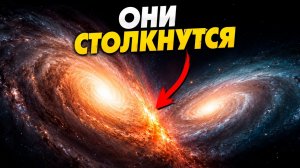 Андромеда уже летит к нам: что произойдёт, когда столкнутся галактики?