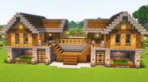 МАЙНКРАФТ Как построить стартовый дом для двоих - Minecraft новые видео
