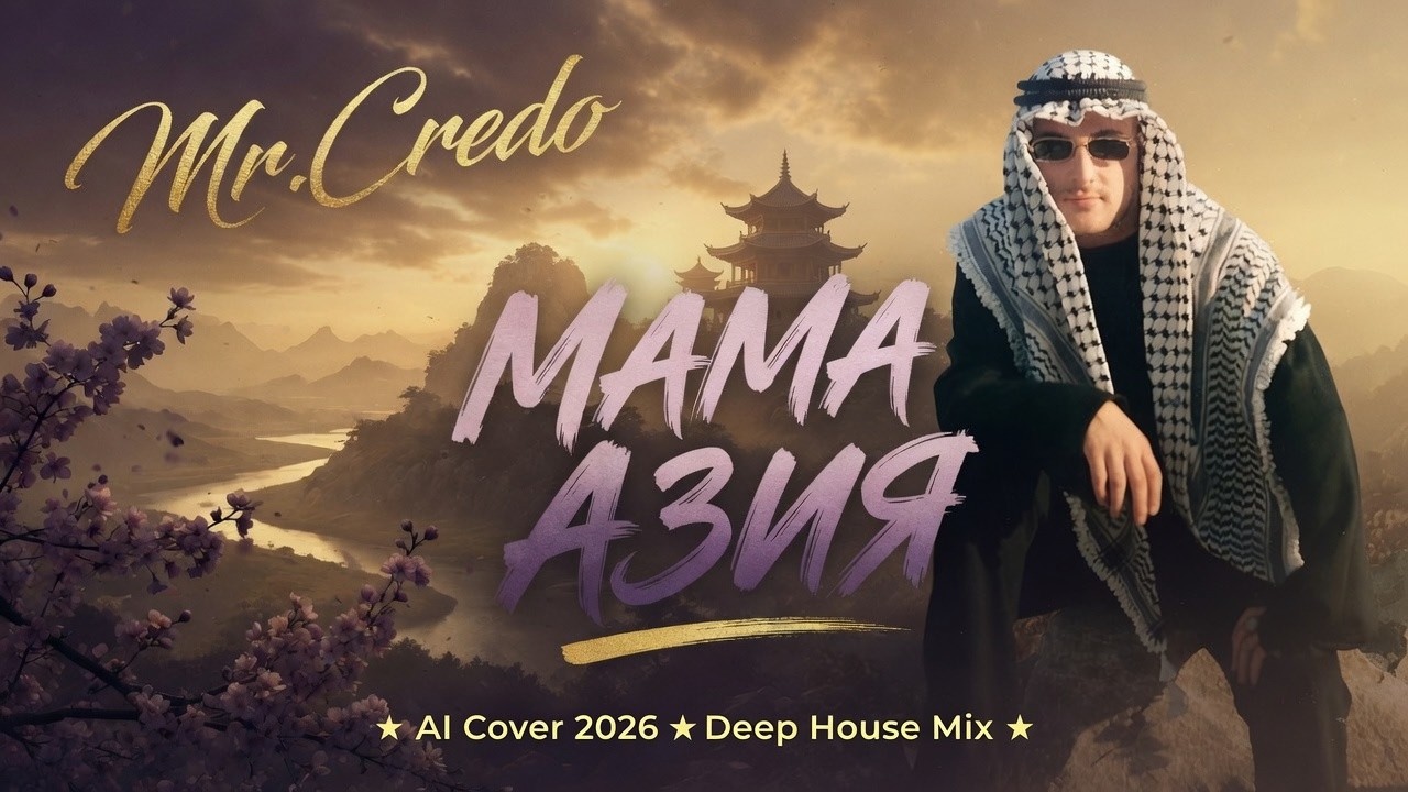 Mr.Credo - Мама Азия ★ (AI Cover 2026) ★ Deep House Mix ★