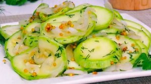МАРИНОВАННЫЕ КАБАЧКИ 😋👍