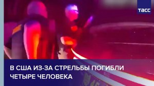 В США из-за стрельбы погибли четыре человека