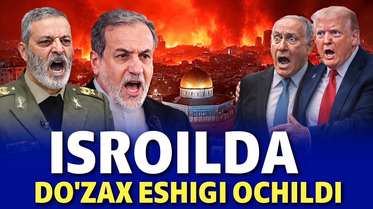 DO'ZAX BUGUN ISROILGA TUSHDI-ERON BALLISTIK YOG'DIRDI