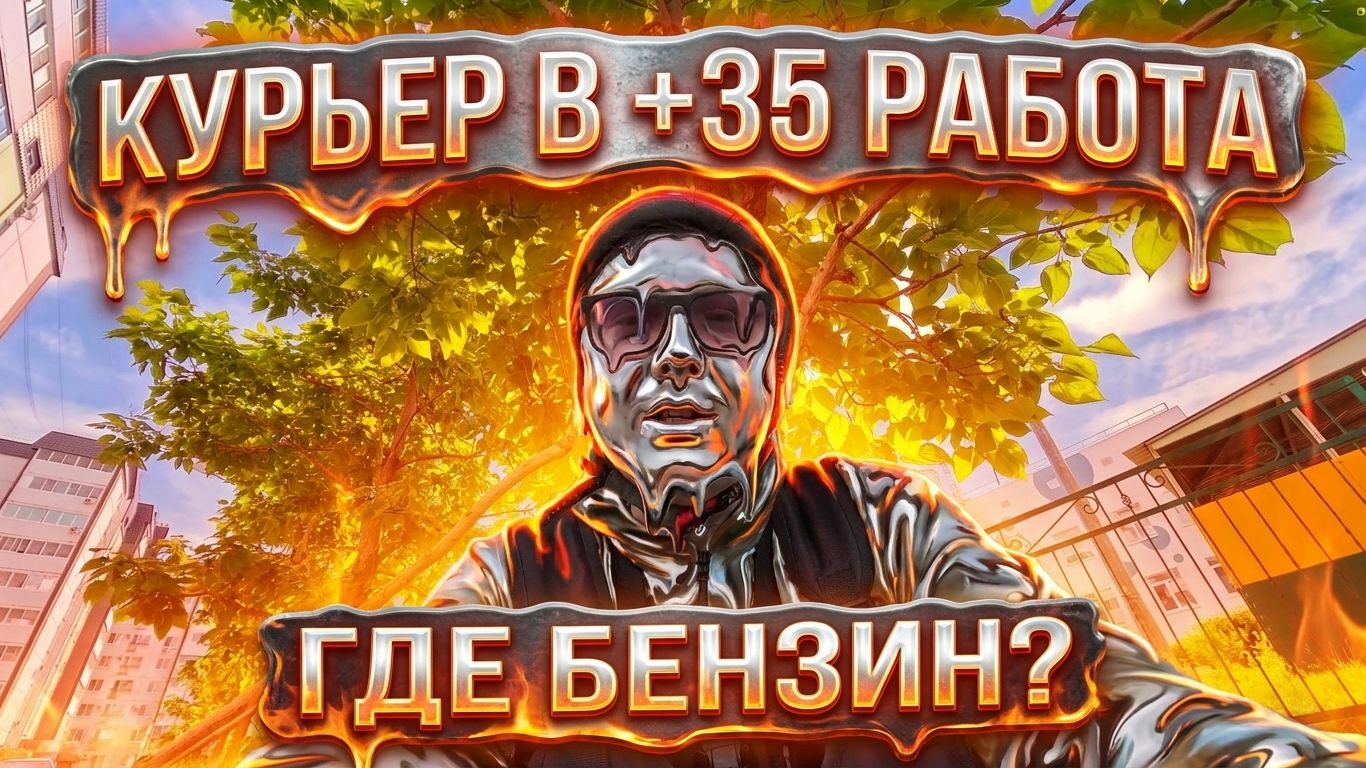 Работа в жару +35☀️ / Мониторю бензин / Мозг плавится 【ЖИЗНЬ КУРЬЕРА 178】 #волгоград смотреть онлайн