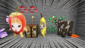 ЛУЧШИЕ МОМЕНТЫ С БАНАНОВЫМ КОТОМ В MINECRAFT ЧАСТЬ 4 💀🍌