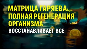 Полная Регенерация Организма ☀️ Матрица  Гаряева  Восстанавливает Всё ☀️