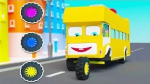 Песенка для детей про школьный автобус