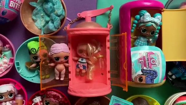 Огромная распаковка кукол LOL Surprise: 1 час мега-сюрпризов и игрушек часть 1