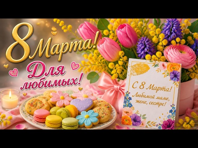 С 8 МАРТА 2026! 💖 Подарите эту душевную песню любимым! 🌹🎶 Александр Закшевский смотреть онлайн
