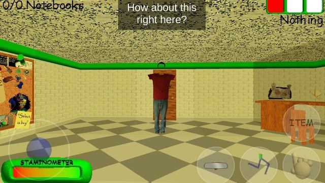 Baldi's Basics Classic Remastered - Demo Style (Secret Ending) NULL смотреть онлайн