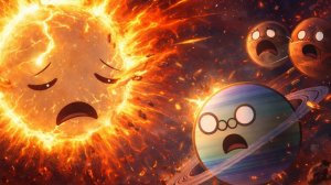Смерть Звезды - часть 1 #space #solarballs #animation
