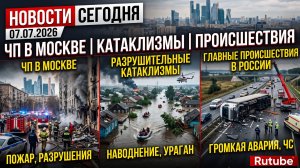 НОВОСТИ СЕГОДНЯ 07.07.2026 | ЧП в Москве, разрушительные катаклизмы, главные происшествия в России