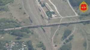‼️🇷🇺🇺🇦 Уничтожены железнодорожные локомотивы врага в Днепропетровской области