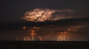 Электроактивные грозы в Западной Сибири