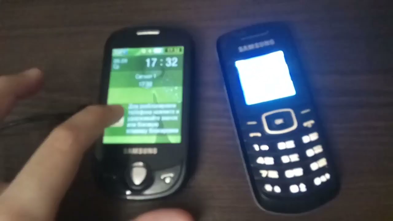 Samsung GT-C3510 будильник vs Samsung GT-E1080i incoming call смотреть онлайн