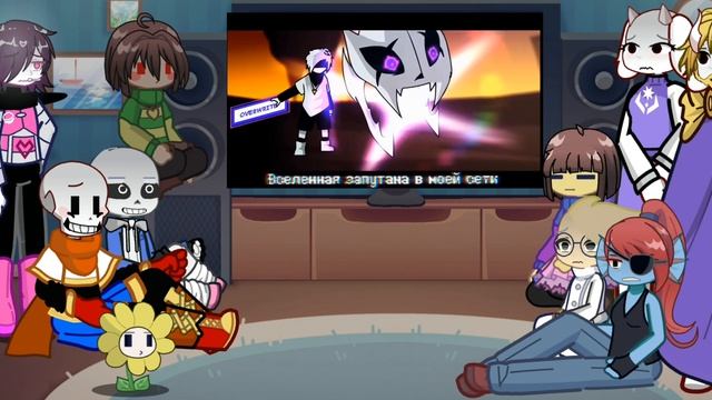 °Реакция Undertale на песню 
