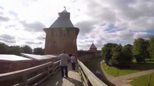 Великий Новгород. Кремль, стена.