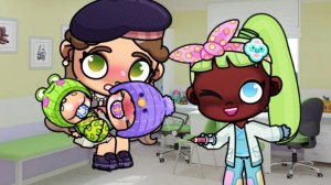Пошли к врачу👩🏼⚕️🩺Первая прививка двойняшек👶🏼👶🏼