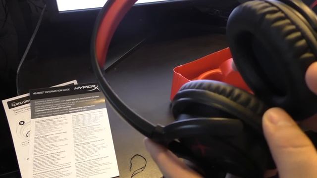 Распаковка и обзор гарнитуры HyperX Cloud Drone смотреть онлайн