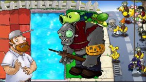 Растения против Зомби PvZ Hybrid Remake v0.24 Plants vs Zombies ПвЗ битва прохождение топ